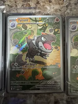 Pokemon TCG Holo 7-Card Lot - 4x Tyrunt, Mega Clefable ex, Doublade IR, Lumiose - Image 3