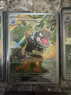 Pokemon TCG Holo 7-Card Lot - 4x Tyrunt, Mega Clefable ex, Doublade IR, Lumiose - Image 4