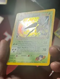 KOGA'S BEEDRILL 9/132 Gym Challenge HOLO rare Pokemon TCG card NM - Image 3