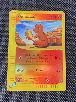 Pokemon Card TCG Expedition Charmander 97/165 Reverse Holo Rare MP/HP - Image 1