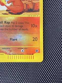 Pokemon Card TCG Expedition Charmander 97/165 Reverse Holo Rare MP/HP - Image 4