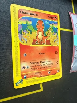 Pokemon Card Charmander Expedition E Series WOTC Vintage 98/165 068 💎NM💎 - Image 3