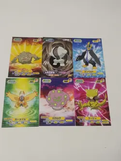 Pokemon Japanese Bromides Pocket Monsters Diamond & Pearl Abra-Mothim Card Lot - Image 1