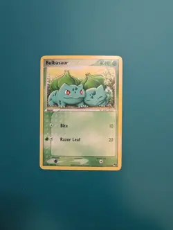 Pokemon Card 2005 POP Series 2 Common Bulbasaur 12/17 - Image 1
