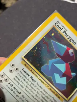 Pokemon TCG Card - Cool Porygon Promo Black Star #15 (NEW, SEALED!!) SWIRL - Image 2