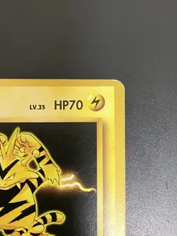[EX-NM] Electabuzz Japanese Pokemon Card Base Set No.125 Vintage Old Back JP - Image 3