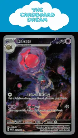 Rabsca Illustration Rare SV02: Paldea Evolved #215/193 Full Art Pokemon Card - Image 1