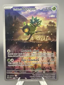 Teal Mask Ogerpon 123 Sv: Scarlet & Violet Promo Cards Holo - Image 1