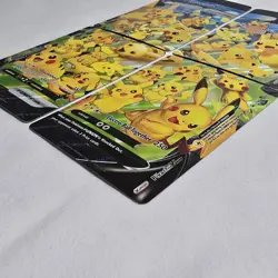 Pikachu V-UNION Black Star Promo Set NM Pokemon Card – Complete 4 Card Set - Image 3
