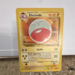 Pokemon Electrode 18/64 Jungle Rare 90 HP Regular Unlimited English Card - Image 1