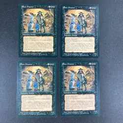Set of x4, MTG Ebon Praetor Fallen Empires Regular - Image 1