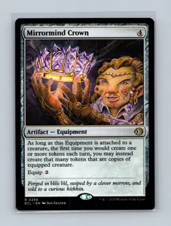 Mirrormind Crown 258 Rare Lorwyn Eclipsed Magic: The Gathering Lightly Played - Image 1