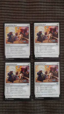 Magic: the Gathering / MtG Requisition Raid x4 Outlaws of Thunder Junction - Image 1