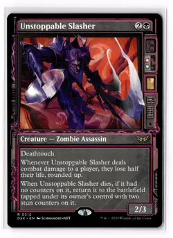 Unstoppable Slasher (Showcase) 312 Duskmourn: House of Horror Normal NM - Image 1