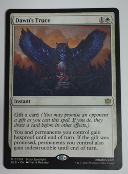 Dawn's Truce Bloomburrow Magic MTG - Image 1