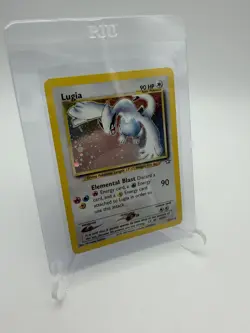 Pokemon Lugia Neo Genesis 9 Holo Unlimited Rare TCG - Image 1