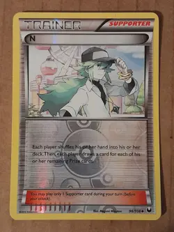 Pokemon N 96/108 Dark Explorers Reverse Holo NM See Pictures - Image 1