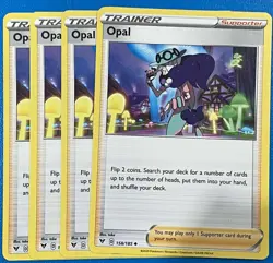 Pokemon - 4x OPAL - 158/185 - Vivid Voltage - NM/M - New - Image 1