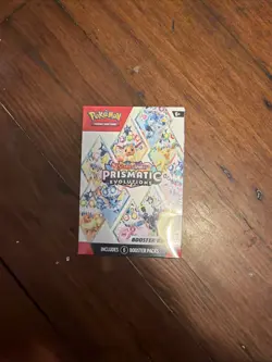 Pokemon TCG Prismatic Evolutions Booster Bundle 6 Packs - Image 1