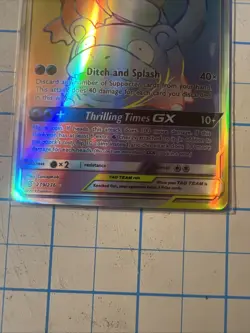 Custom Psyduck Slowpoke Gx Fun Fan Art (Custom Made Card) Pokemon Card - Image 3