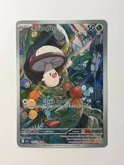 Foongus 095/086 - Pokemon TCG Black Bolt Holo Card - Illustration Rare - Image 1
