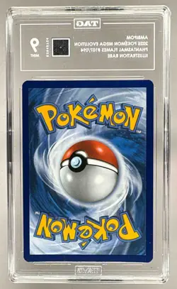 0724 Ambipom 2025 Pokemon Phantasmal Flames #107/094 Illustration Rare TAG 9 - Image 2
