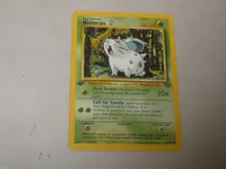 1999 Pokemon Jungle 1st Edition #57 Nidoran - Image 1