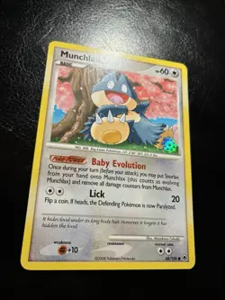 Pokemon munchlax lv. 7 Countdown Calendar Snowflake Stamp 2008 - Image 3