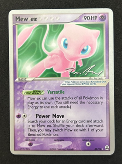 2007 POKEMON WORLD CHAMPIONSHIP DECKS TOM ROOS 88/92 MEW EX - LP - Image 1
