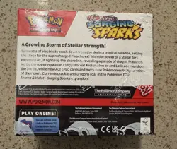 Pokemon TCG Surging Sparks Booster Box Sealed, with Acrylic Case - Image 4