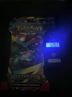 (VERY HEAVY) 32.91g Pokemon TCG Mega Evolution Sleeved Booster Pack (SEALED)✅ - Image 1