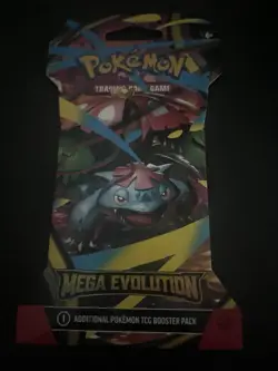 (VERY HEAVY) 32.91g Pokemon TCG Mega Evolution Sleeved Booster Pack (SEALED)✅ - Image 2