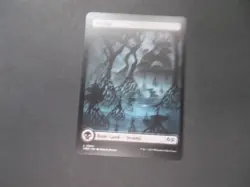 Swamp Full Art x1 MTG Wilds of Eldraine Black Land Common NM - Image 1