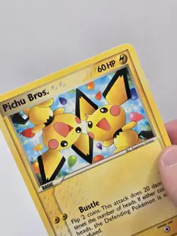 Pokemon 2006 Pop Series 3 16/17 Pichu Bros Non-Holo NM-MINT CLEAN - Image 3