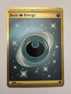 Basic Darkness Energy 098/064 Shrouded Fable Hyper Rare NM Pokemon TCG - Image 1
