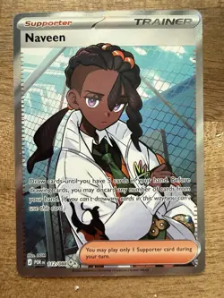Naveen 112/088 - Perfect Order - Pokemon TCG - Full Art - PACK FRESH MINT B - Image 1