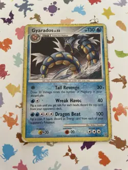 Pokemon TCG Gyarados 19/100 Non Holo Storefront Set Damaged - Image 1