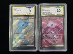 2025 Pokemon TCG S-Chinese Mew ex 151C #185/151 SR PGS10 Full ArtLot*2 LU57 - Image 1