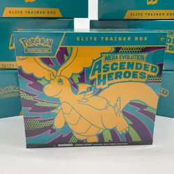 Lot of (10) Pokemon TCG Mega Evolution Ascended Heroes Elite Trainer Boxes NEW - Image 2