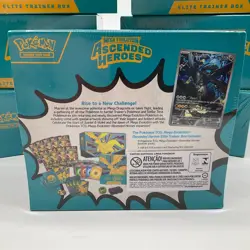 Lot of (10) Pokemon TCG Mega Evolution Ascended Heroes Elite Trainer Boxes NEW - Image 3
