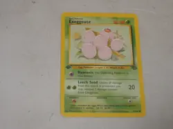 1999 Pokemon Jungle 1st Edition #52 Exeggcute B - Image 1