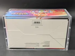 Pokemon SV8.5 Prismatic Evolutions Sealed Booster Bundle Display Case W/Acrylic - Image 2