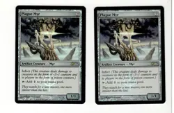 Plague Myr DCI Promos X 2. Foil. NM. MTG. Magic the Gathering. - Image 1