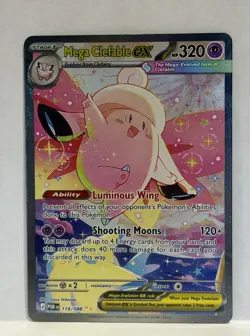 MEGA CLEFABLE 119/088 EX Special Illustration Rare! POKEMON MEGA EVOLUTIONS - Image 1