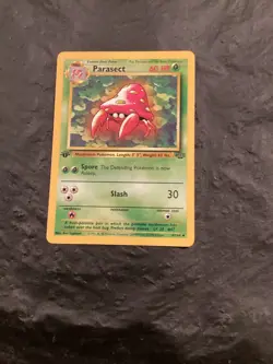 1999 Pokemon 1st Edition Jungle - #41/64 Parasect Non-Holo (Uncommon) NM - Image 1