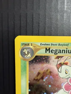 Pokemon Meganium 10/111 Neo Genesis 1st Edition Holo Rare UNPLAYED - Image 4
