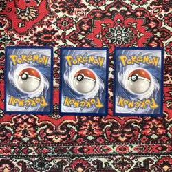 Charmander, Squirtle, Bulbasaur 037, 038, 039 Pokemon First Partner Promo Set NM - Image 2