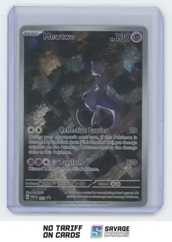 2023 Pokemon Scarlet&Violet Black Star Promo MewTwo #052 - Image 1