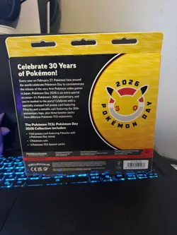 LOT 26 SEALED Pokemon Day 2026 30th Anniversary Box Pikachu Promo Wholesale Set - Image 3