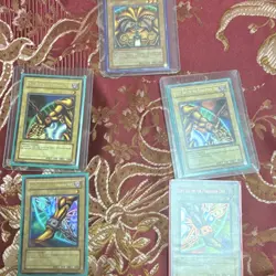 Konami Exodia the Forbidden One Complete Set 1st Edition LOB Yu-Gi-Oh! TCG - Image 1